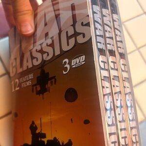 Set of 3 War Classic Films DVD  -- 12 feature films in all